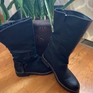 Black Davidson Boot by Coolway-Zulily